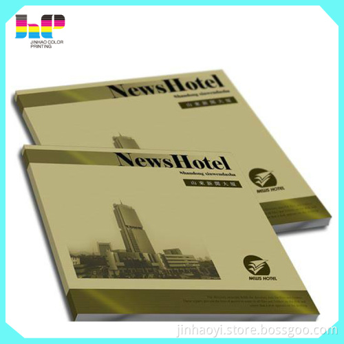 quality beautiful softcover book printing service with profession